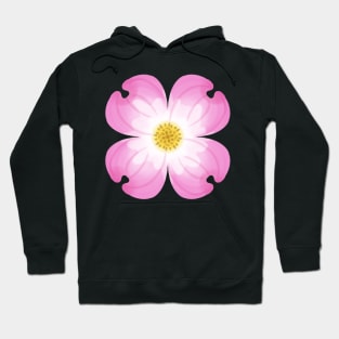 pink dogwood Hoodie